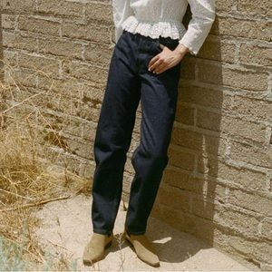 NWT Doen Lady Jean in Rinse. Size 28.